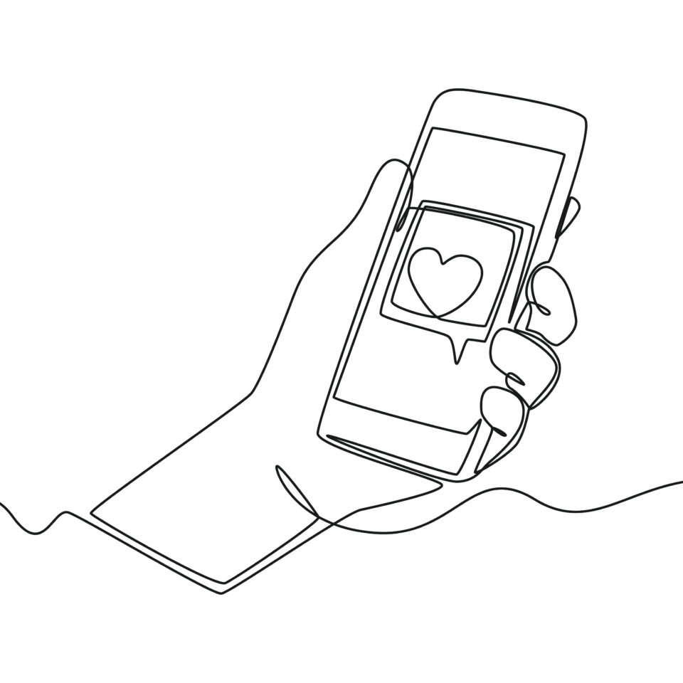 Mobile phone and social media