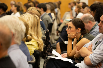 Lotta Sörlin, Swedish Metals & Minerals Program Office. Photo credit: OECD Mission Forward Conference website